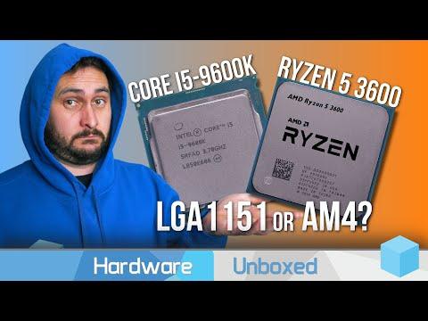 Gaming Performance Showdown: Ryzen 53600 vs Core i59600k CPUs