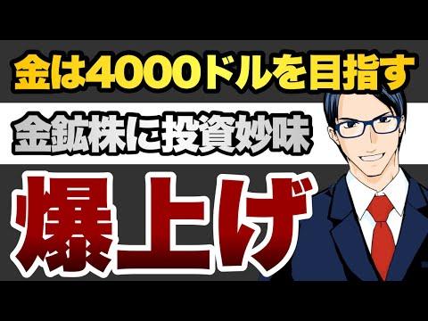 【金価格爆上げ】金鉱株投資の妙味とは？