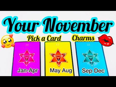 November Pick a Card Charms Reading: Money, Relationships, and Spiritual Wisdom