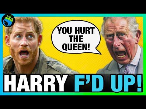Royal Family Feud: Prince Harry's Actions Cause Anguish for Queen Elizabeth II and King Charles