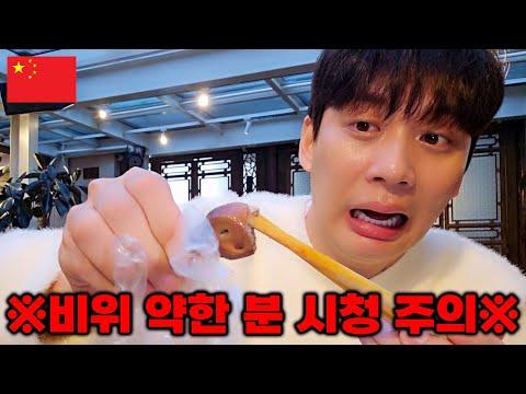 중국 여행 첫 번째 위기... 비둘기 뇌 먹방 🇨🇳 중국 청두 18부 [SUB]