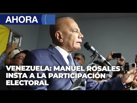 Manuel Rosales: Liderazgo y Participación en las Elecciones de Venezuela