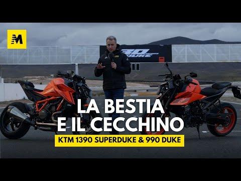 Discover the New KTM DUKE 990 and SUPER DUKE 1390 R: The Sniper and The Beast