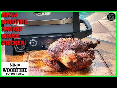 Smoking Whole Chicken Outdoors: Juicy and Flavorful Ninja Wood Fire Grill Tutorial