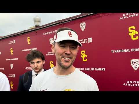 Inside Look at USC Head Coach Lincoln Riley's Transfer Portal Talk