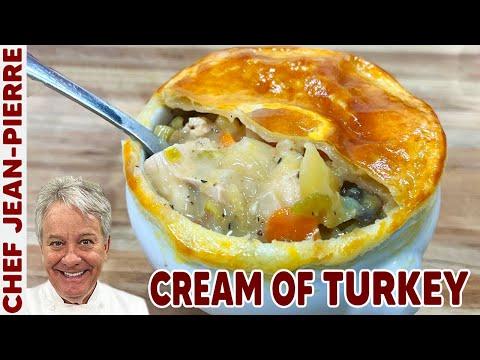 Delicious Cream of Turkey Soup with Puff Pastry Topping: A Must-Try Recipe!