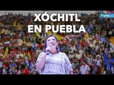 Xóchitl Gálvez: Propuestas y compromisos en su arranque de campaña en Puebla