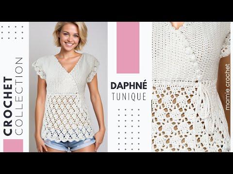 🌼 Tendance Printanière: Créez un Haut Crochet Ultra Féminin avec Daphné