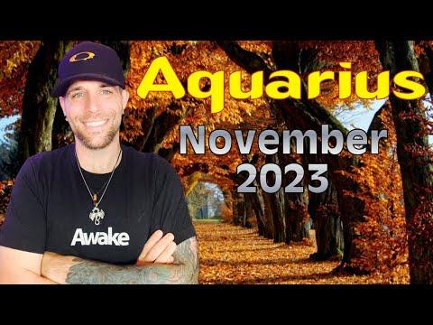 November 2023 Aquarius Monthly Reading: Embracing Personal Growth and Independence