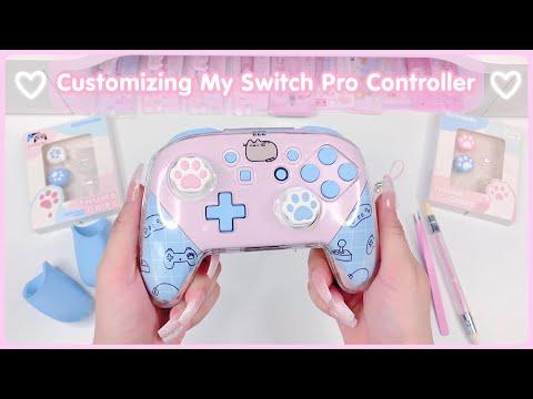 Transform Your Nintendo Switch Pro Controller with Pusheen Skin - A Gamer's Dream!