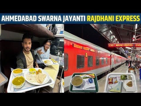 Discover the Luxury of Train Travel in India: A Foodie's Journey on the Swarna Jayanti Rajdhani Express