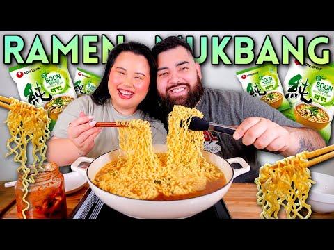 Exciting Korean Ramen Mukbang: Cooking, Eating, and Cultural Discussions