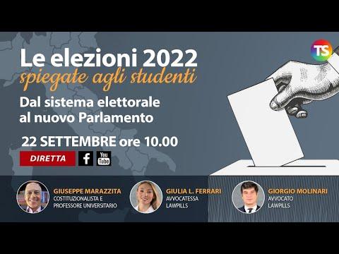 Elezioni 2022: Guida completa per gli studenti italiani