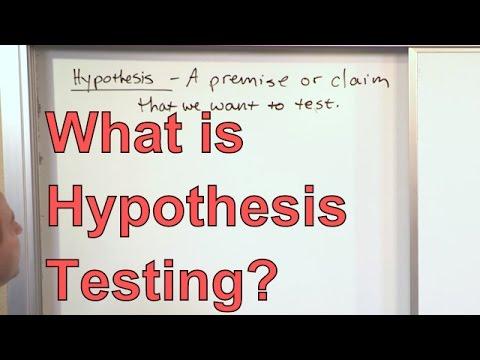 Mastering Hypothesis Testing: Understanding the Null and Alternative Hypotheses