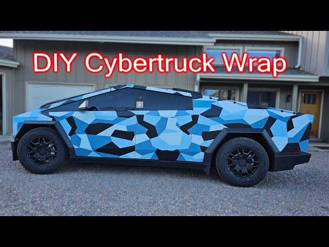 Transform Your Tesla Cybertruck with a DIY Vinyl Wrap!