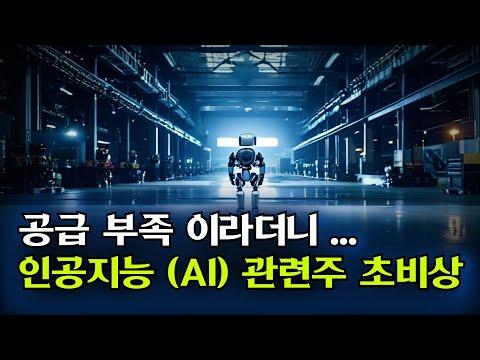 인공지능 AI 칩 공급부족으로 주식시장 불안.. 대체 무슨일이?