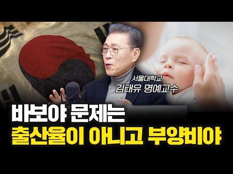 한국의 인구 문제와 미래 전망: 김태유 교수의 분석