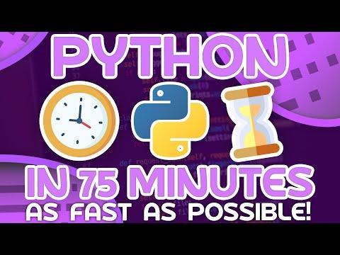 Master Python Basics in 75 Minutes: Quick Tutorial and Advanced Tips