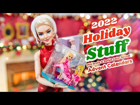 Unboxing Mini Bratz & Barbie Color Reveal Advent Calendars: A Fashionable Surprise