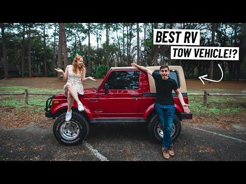Discover the Ultimate RV Tow Vehicle: A Tour of Our Little SUZUKI SAMURAI!