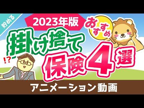 おすすめの掛け捨て保険4選【厳選】：アニメ動画第395回