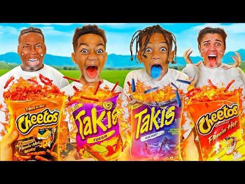 Spicy Chip Challenge: Last Person to Stop Eating Wins $500!