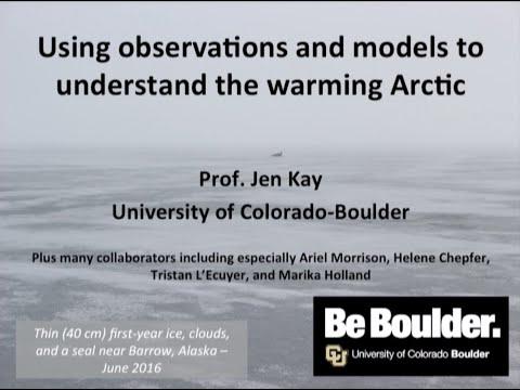 Understanding Arctic Climate Change: Insights from Jen Kay's Seminar at JPL