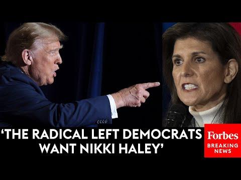 BREAKING NEWS: Trump Tears Into Nikki Haley, Biden At Campaign Rally In South Carolina