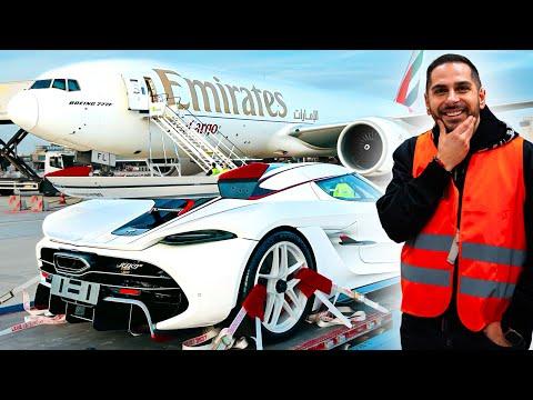 Der Koenigsegg Jesko: Ein Blick hinter die Kulissen des VIP Flugzeugtransports nach Dubai