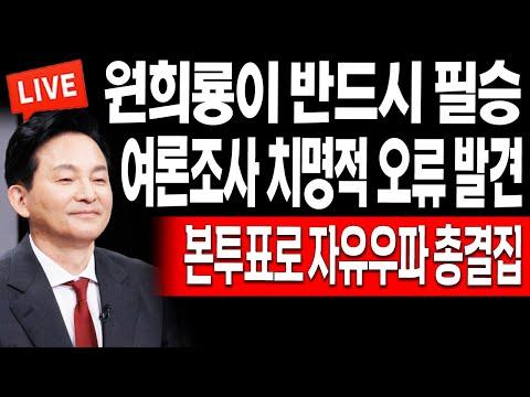 여론조사 오류로 인한 혼란! 본투표의 중요성과 전략