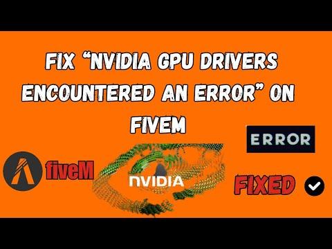 Fixing Nvidia GPU Driver Errors: A Comprehensive Guide