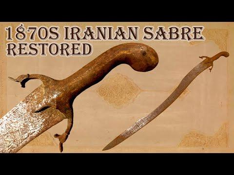 Restoring a Qajar Revival Sword: A Step-by-Step Guide