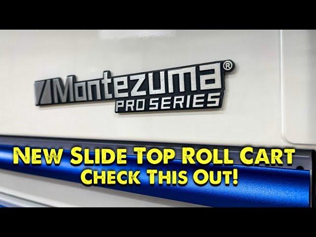 Discover the Ultimate Montezuma Pro Series Slide Top Roll Cart
