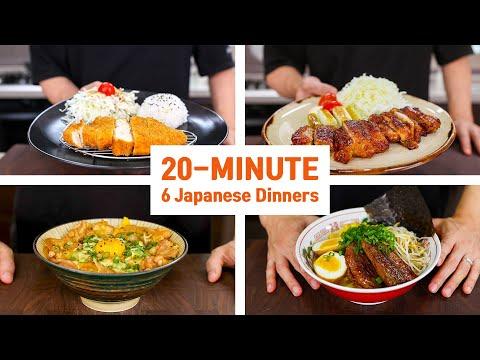 Discover Quick and Easy 20 Minute Japanese Dinners