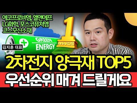 한국 기업 리튬 전지 산업 현황 및 전망