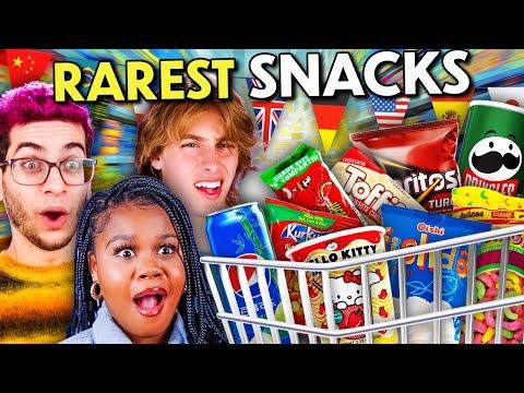 Exploring Rare International Snacks with American Teens and Millennials