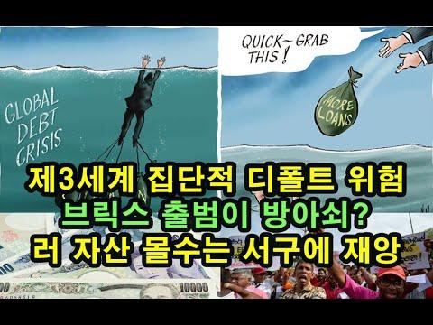 세계 경제의 위기와 전망: 러시아 자산 압류와 브릭스 국가들의 디폴트 위험