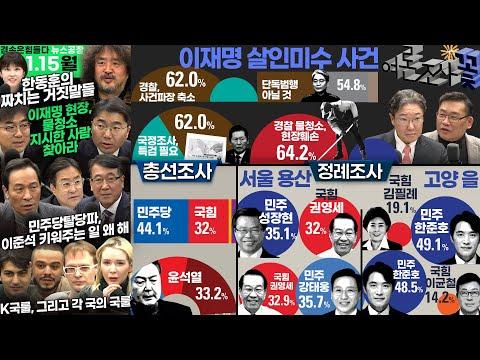 김어준의 겸손은힘들다: 2024년 1월 15일 뉴스공장