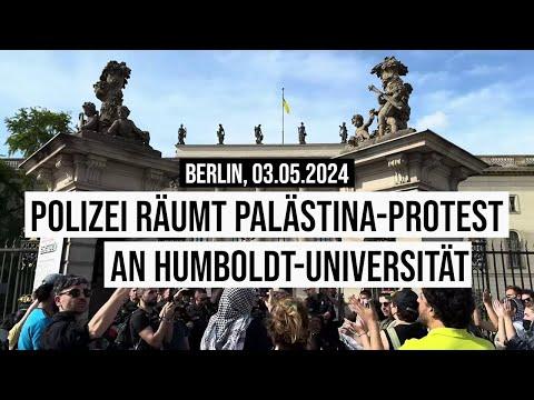 Aktivisten besetzen Humboldt-Universität: Palästina-Solidarität in Berlin