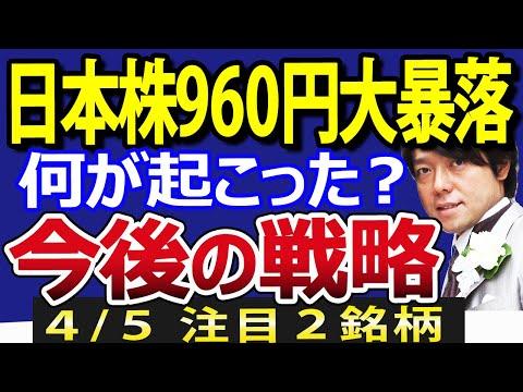 【緊急】日経平均株価急落！投資家必見の情報とは？