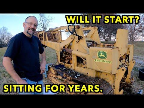 Reviving a Forgotten John Deere 1010 Track Loader: A Step-By-Step Guide