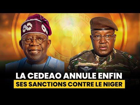 La CEDEAO annule ses sanctions contre le NIGER: Les conséquences et les leçons à retenir