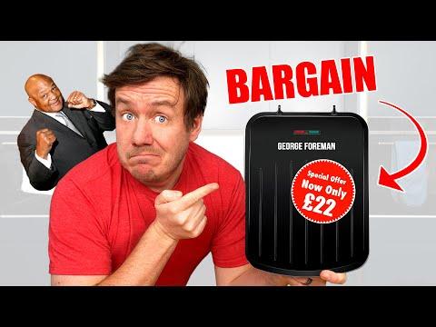 Unboxing and Review: The £20 George Foreman Grill