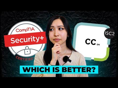 Security+ vs ISC2 CC Certification: A Comprehensive Comparison