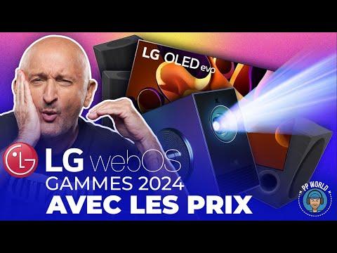 Découvrez les Nouveautés de LG 2024: TV/Audio et Mise à Jour WebOS 23