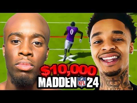 Intense Gaming Challenge: Kai Cenat vs FlightReacts $10,000 Madden Wager