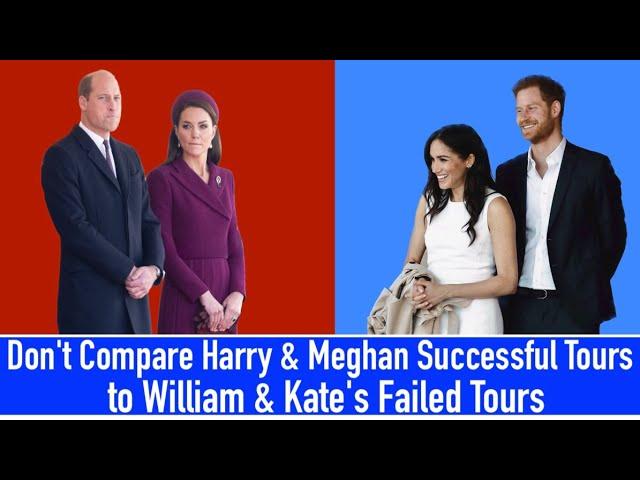 Exploring the Success of Harry & Meghan's Tours vs. William & Kate's Tours