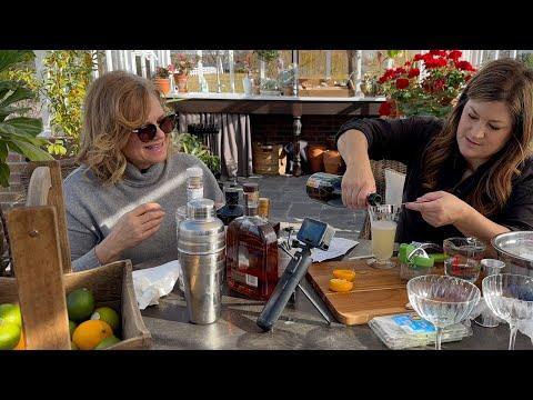 Harvesting Lemons & Making Lemon Cocktails with My Mom! 🍋🥂🍾 // Garden Answer