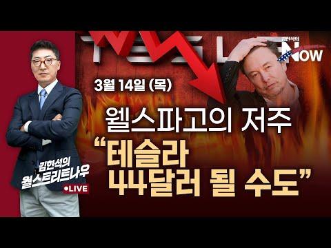 웰스파고 보고서로 예측된 시장 하락, 엔비디아 주가 변동성, 테슬라 주가 조정 예상