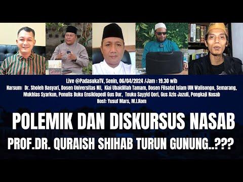 Unraveling the Controversy: Prof. Dr. Quraish Shihab's Lineage Discourse